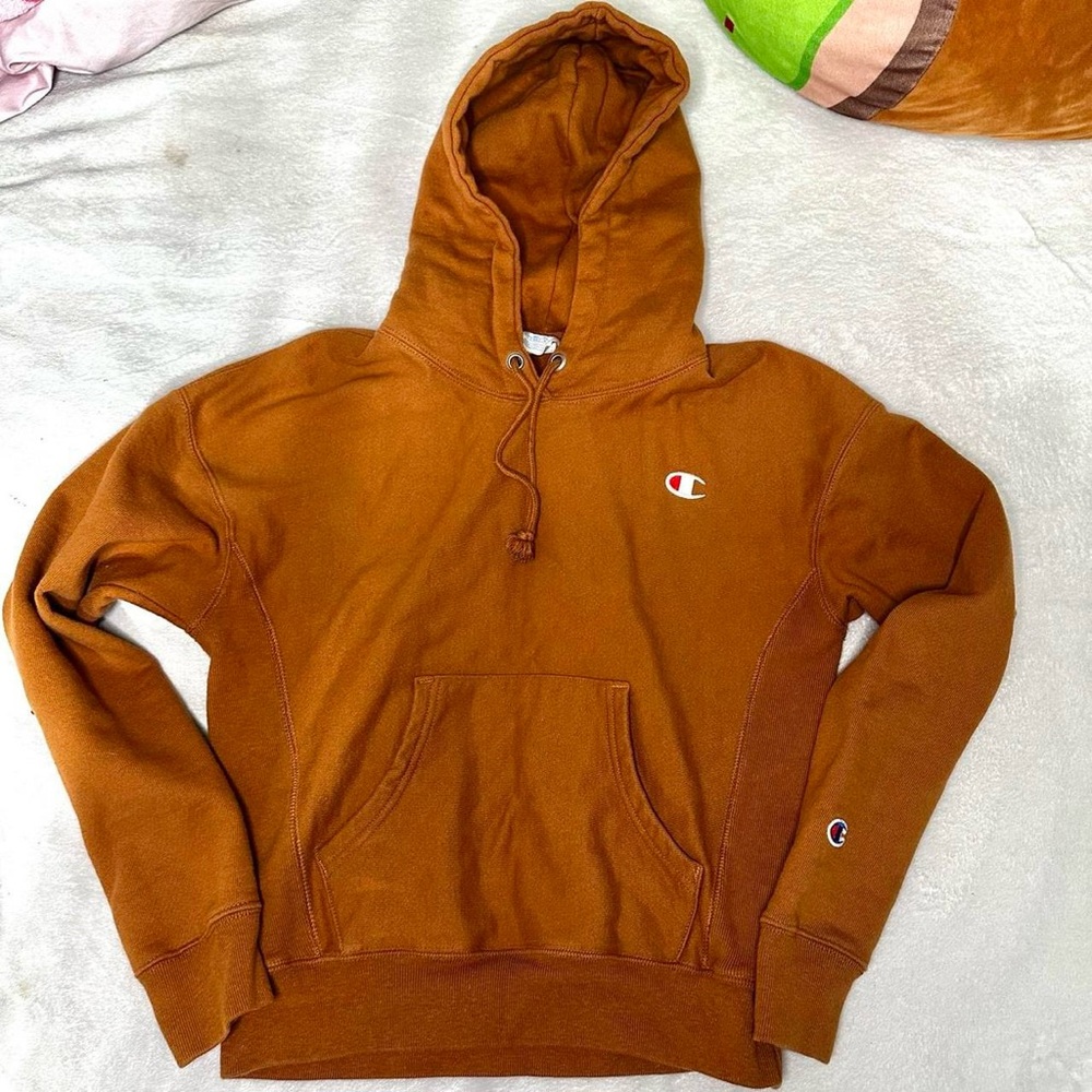 Light brown Champion hoodie